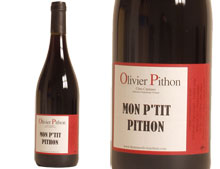 DOMAINE OLIVIER PITHON ''MON P'TIT PITHON'' ROUGE 2012 IGP COTES CATALANES Rouge