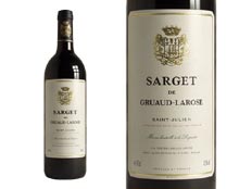 SARGET DE GRUAUD-LAROSE 2006 rouge, Second vin du Château Gruaud-Larose