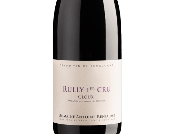 Antoine Reniaume Rully 1er Cru Cloux Rouge 2021