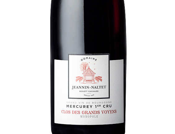 Domaine Jeannin Naltet Mercurey 1er Cru Clos Des Grands Voyens 2020
