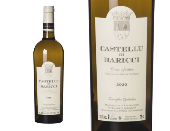 Domaine Castellu di Baricci Sartène blanc 2024