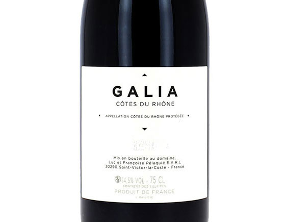 Domaine Pelaquié Galia Rouge 2017