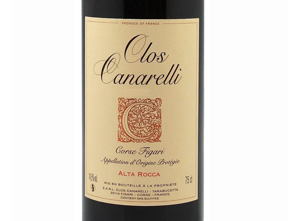 Clos Canarelli Alta Rocca 2019