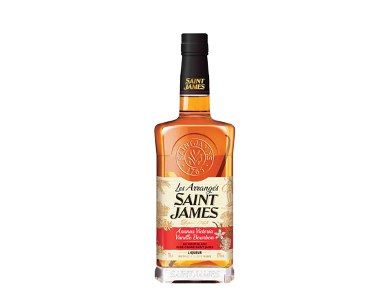 Rhum Saint-James Arrangé Ananas Victoria Vanille Bourbon