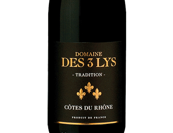 Domaine Des 3 Lys Côtes Du Rhône Tradition Rouge 2021