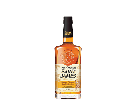 Rhum Saint-James Arrangé Saint-James Banane Flambée Vanille Bourbon