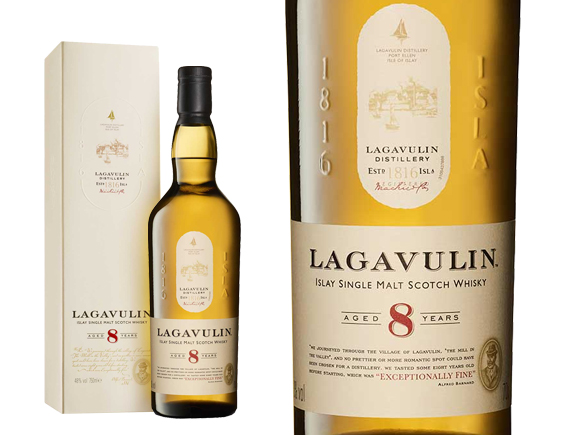 Whisky Lagavulin 8 Ans Sous Étui