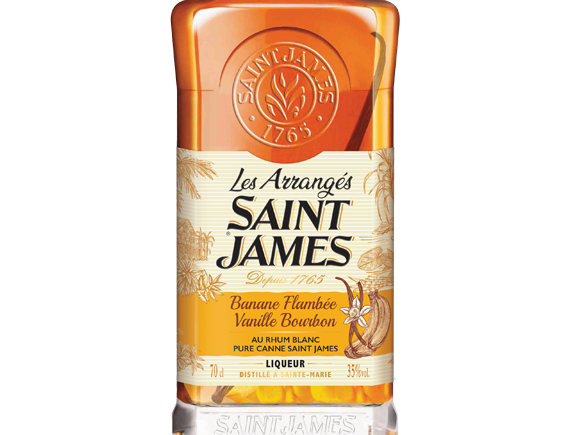 Rhum Saint-James Arrangé Saint-James Banane Flambée Vanille Bourbon