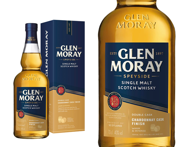 Whisky Glen Moray Chardonnay Cask sous étui