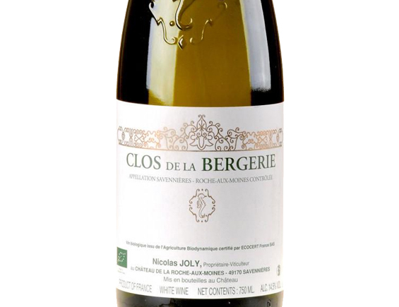 Nicolas Joly Savennières Roche Aux Moines Clos De La Bergerie 2024
