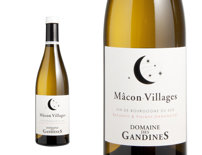 Domaines des Gandines Mâcon Villages Blanc 2025