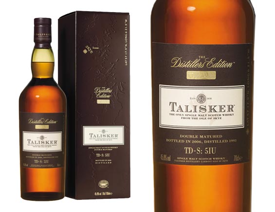 Whisky Talisker Distillers Edition 45.8°