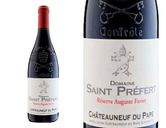 Saint-Préfert Châteauneuf-Du-Pape Réserve Auguste Favier Rouge 2017