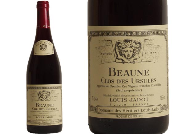 Louis Jadot Domaine Des Héritiers Jadot Clos Des Ursules Beaune 1er Cru Rouge 2017