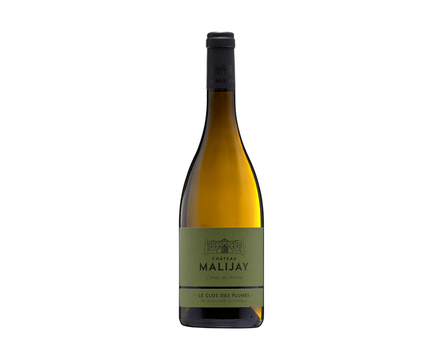 Château Malijay Côtes du Rhône Villages le Clos des Plumes blanc 2025