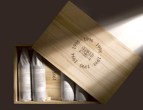 Château Pontet-Canet Coffret 6 Millésimes : 1990 1994 1995 1996 1998 1999