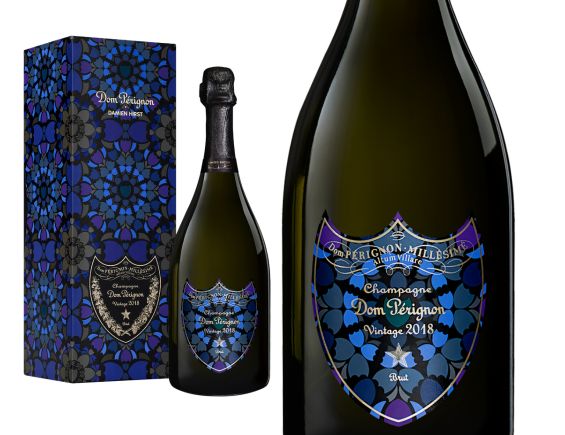 Champagne Dom Pérignon Vintage 2018 Edition limitée Damien Hirst Coffret