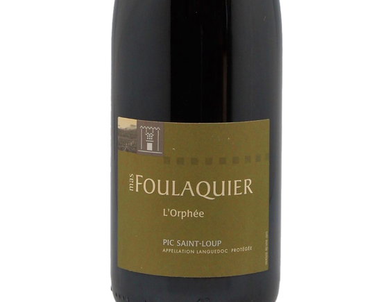 Mas Foulaquier Pic Saint-Loup L'Orphée 2018