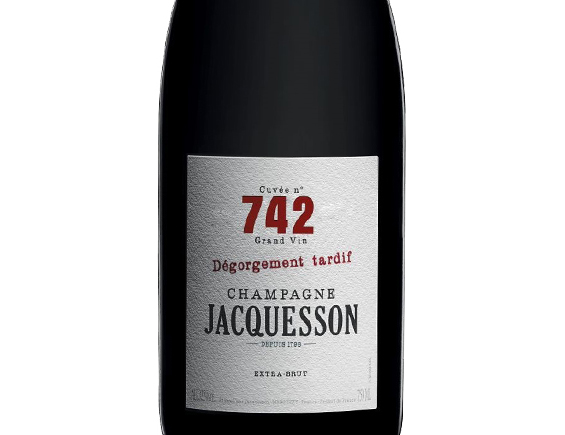 Champagne Jacquesson N°742 Dégorgement Tardif