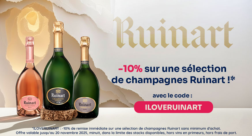 Offre Ruinart moins -10% !